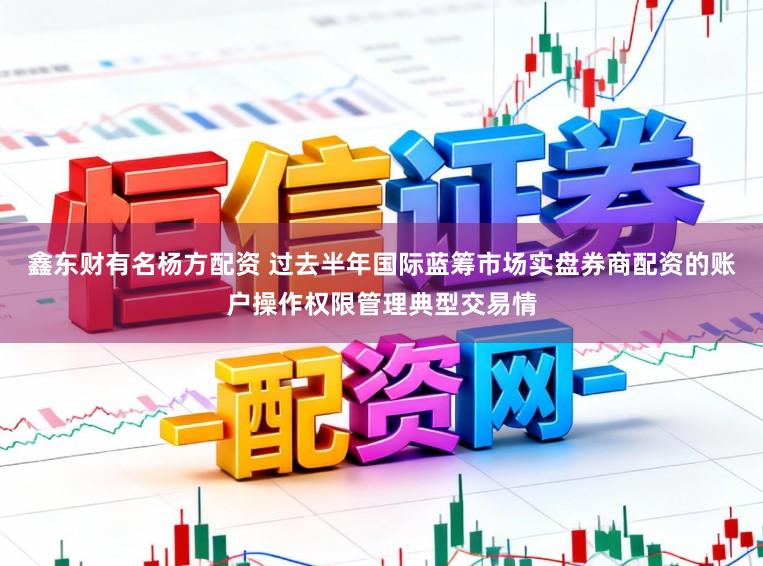 鑫东财有名杨方配资 过去半年国际蓝筹市场实盘券商配资的账户操作权限管理典型交易情