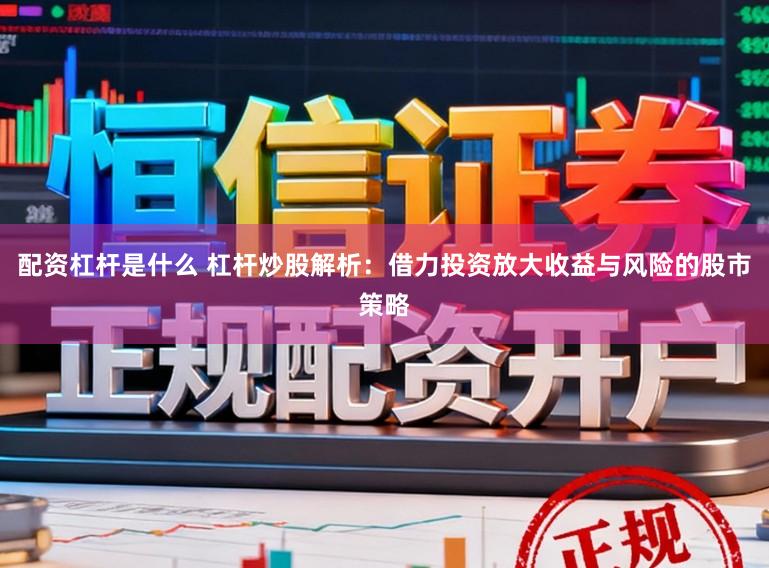 配资杠杆是什么 杠杆炒股解析:借力投资放大收益与风险的股市策略
